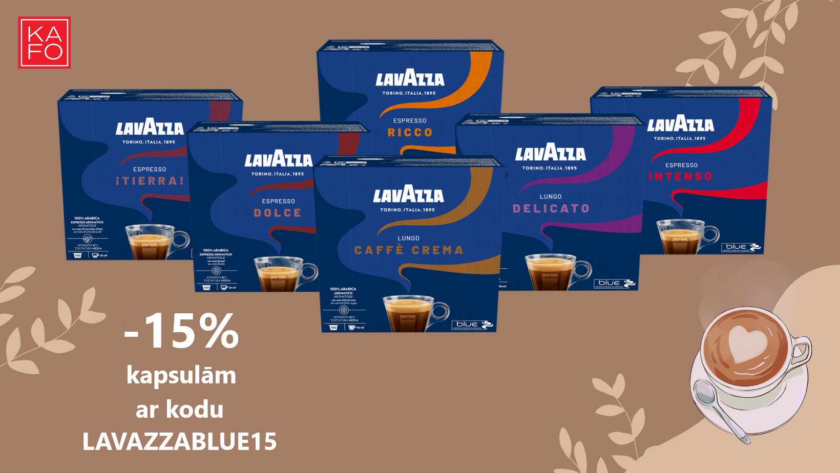 LAVAZZA BLUE kapsulas